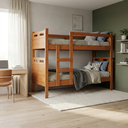 Ver imagem 4 de Beliche Infantil ou Adulto com 02 Colchões Macios Proteção Completa com Grade Resistente