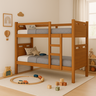 Beliche Infantil ou Adulto com 02 Colchões Macios Proteção Completa com Grade Resistente - 2