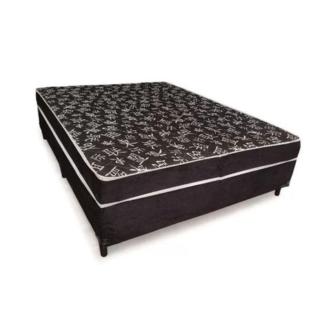 Cama Box Viuva Conjugada Ortopédico 128x188x43 5cm