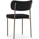 Ver imagem 7 de Kit 06 Cadeiras Estofadas para Sala de Jantar Melina Base Arena L02 Suede Preto - Lyam Decor