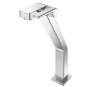 Torneira de Mesa Lavatorio Bica Alta Docol Stillo Cromado - Docol Cromado
