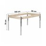 Conjunto de Mesa 6 Cadeiras Barcelona Ciplafe - 4