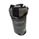 Ver imagem 6 de Cobertor Casal Raschel Corttex Estampado - Toque Aveludado - Cinza Listras