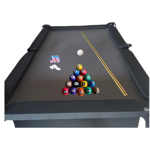 Mesa de Sinuca/snooker/bilhar com Kit Impar Sports - Black