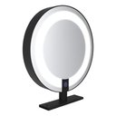 Ver imagem 1 de Espelho Redondo Bancada 50cm Luz Led 3tons Design Premium