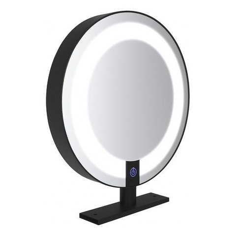 Espelho Redondo Bancada 50cm Luz Led 3tons Design Premium