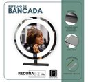 Ver imagem 4 de Espelho Redondo Bancada 50cm Luz Led 3tons Design Premium