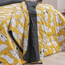 Ver imagem 2 de Kit Cobre Leito Colcha Gatos Casal 3 Peças Estampado Percal 200 Fios 100% Algodão