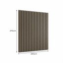 Ver imagem 3 de Painel para TV até 65 Polegadas MDF 270cm x 200cm Cinza