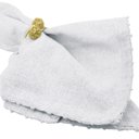 Ver imagem 4 de Jogo de 2 Guardanapos em Tecido Cinza L'Hermitage 26956