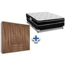 Ver imagem 1 de Cama Box Casal + Colchão Physical Ortobom + Guarda Roupa Master 8.6 Demolição