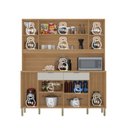 Ver imagem 5 de Cozinha Compacta 6 Portas 2 Gavetas 179,6 cm Botanika Marrom Freijó/Soft Bege