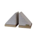 Ver imagem 1 de Porta Livro de Concreto com Base Dourada 14x12 cm