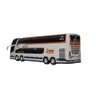 Brinquedo Ônibus Miniatura União 2 Andares 30cm - 2