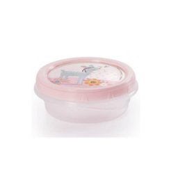 Kit Refeição Bebê Infantil Prato Térmico Ventosa Copo Mágico 360º e Potes Bichinhos Petit - 10