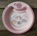 Ver imagem 4 de Kit Refeição Bebê Infantil Prato Térmico Ventosa Copo Mágico 360º e Potes Bichinhos Petit