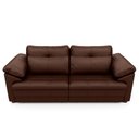 Ver imagem 7 de Sofá Retrátil 2 Lugares para Sala 175cm Dijon Couro Caramelo S07 - Mpozenato