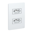 Ver imagem 1 de Conjunto 2 Tomadas 20a 2p+t com Placa Branco Esatta Weg