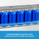 Ver imagem 7 de Geladeira Frost Free Duplex 473l Inverter Cor Inox Midea Md-rt611evk463 - Bivolt