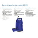 Ver imagem 2 de Bomba Sulzer Submersível Uni 100m 5m 0,33cv Monofásica 220v Azul 220 (m)