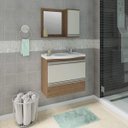 Ver imagem 1 de Gabinete para Banheiro com Cuba e Espelheira Grécia Mgm Móveis