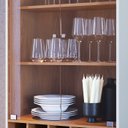 Ver imagem 6 de Cristaleira 4 Portas 5 Nichos Jurere Freijo Off White Matte Clb
