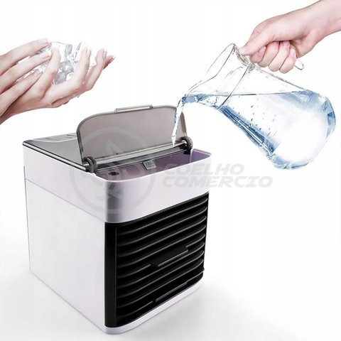 Mini Ar Condicionado Climatizador Humidificador Portátil Arctic Air Cooler 3 Velocidades