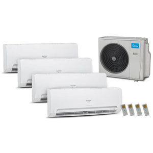 Ar Condicionado Multisplit Hw Inverter 42.000 Btu (3x Evap 9.000 + 1x Evap 24.000) Quente Frio 220v