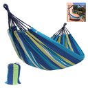 Ver imagem 2 de Rede de Descanso Relaxar Verao Casa Praia Jardim Quintal Varanda Sacada Diversao Lazer Camping Sitio