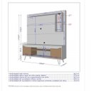 Ver imagem 4 de Estante Home Theater para TV até 52 Polegadas Gabbana Móveis Bechara