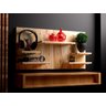 Painel Pegboard Prateleira Organizador Madeira Pinus 40 Cm - 3