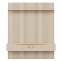 Ver imagem 1 de Painel para TV 65 a 85 pol Riso com Nicho Ripado JCM 2,18x1,82m - Off White | Cinamomo