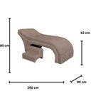 Ver imagem 3 de Maca Estofada Estética Botonê 80 Cm Sobrancelha Cilios