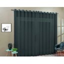 Ver imagem 4 de Cortina Voil Quarto Ou Sala 2,00x1,70 Ilhós Cromado:Palha