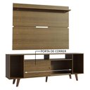 Ver imagem 6 de Rack Madesa Cancun com Pés e Painel para Tv até 65 Polegadas - Rustic
