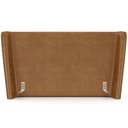 Ver imagem 3 de Cabeceira Cama Box King 195cm Nilo P05 Couríssimo Whisky - Lyam Decor