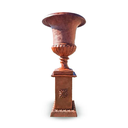 Ver imagem 1 de Vaso Holanda com Base em Ferro Fundido H: 140cm
