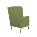 Ver imagem 5 de Poltrona de Amamentação Pé Palito Eduarda com Puff Boucle Verde - Lg Decor Baby