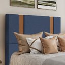 Ver imagem 7 de Cabeceira Casal 138 cm Veron Veludo Azul Soon