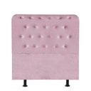 Ver imagem 1 de Cabeceira para Cama Box Solteiro 90 Cm Brenda:rosa Bebe