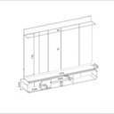 Ver imagem 2 de Painel para Tv até 75 Polegadas Zurique Linea Brasil Tauari/off White Brilho