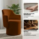 Ver imagem 5 de Poltrona Orgânica Decorativa Elegante Minimalista Sala