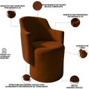 Ver imagem 7 de Poltrona Orgânica Decorativa Elegante Minimalista Sala