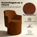Ver imagem 6 de Poltrona Orgânica Decorativa Elegante Minimalista Sala