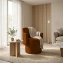 Ver imagem 1 de Poltrona Orgânica Decorativa Elegante Minimalista Sala