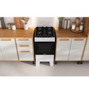 Ver imagem 4 de Fogão Itatiaia 4 Bocas  electra Glass Plus Mesa de Vidro com Acendimento Automático branco 