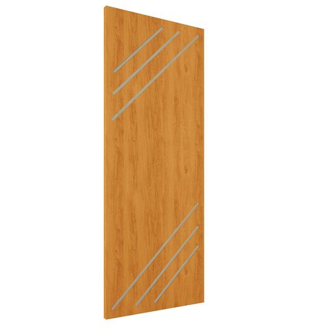 Porta de Madeira Frisada U.v 210cm X 70cm - R30k:cerejeira