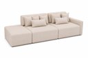 Ver imagem 3 de Sofá Palazzo Living Linho Off Premium Chaise Integrado 2,30m - Braço Direito ou Esquerdo