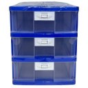 Ver imagem 1 de Gaveteiro Organizador 3 Gavetas Plasnorthon Resistente 6010