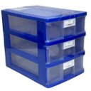 Ver imagem 3 de Gaveteiro Organizador 3 Gavetas Plasnorthon Resistente 6010
